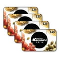 thumbnail image 1 of Romano's Macaroni Grill $100 Gift Card Multi-Pack, 4 x $25, 1 of 2