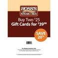 thumbnail image 3 of Hoss's Steak & Sea House $50 Gift Card Multi-Pack, 2 x $25, 3 of 3