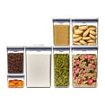 thumbnail image 1 of OXO 7-Piece Pop Air Tight Food Storage Containers, 1 of 8