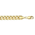 thumbnail image 2 of Cuban Chain Necklace in 14K Gold, 8mm, 2 of 4
