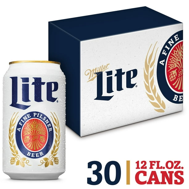 Miller Lite 30缶 12oz Miller Lite Lager Beer, 12 fl. oz. can, 30 pk. - Samsclub.com