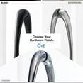 thumbnail image 6 of Breeze 34” x 34” x 77” Corner Shower Kit with Clear Glass, Walls, Base and Hardware, 6 of 11