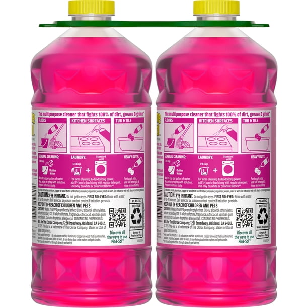 Pine-Sol Multi-Surface Cleaner, Cherry Blossom, 2 Count, 120 fl