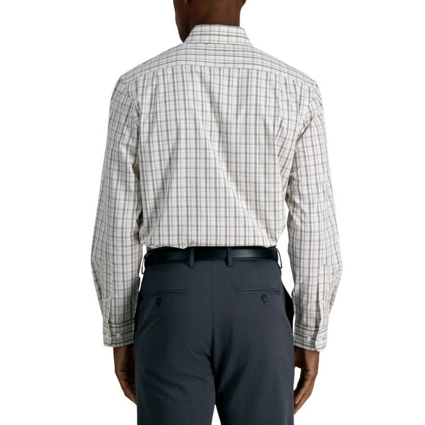 Haggar Men's Long Sleeve Button-Down Dress Shirt - Samsclub.com