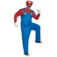 thumbnail image 1 of Nintendo Super Mario Bros. Mario Adult Deluxe Costume, 1 of 6
