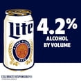 thumbnail image 2 of Miller Lite Lager Beer, 12 fl. oz. can, 12 pk., 2 of 6