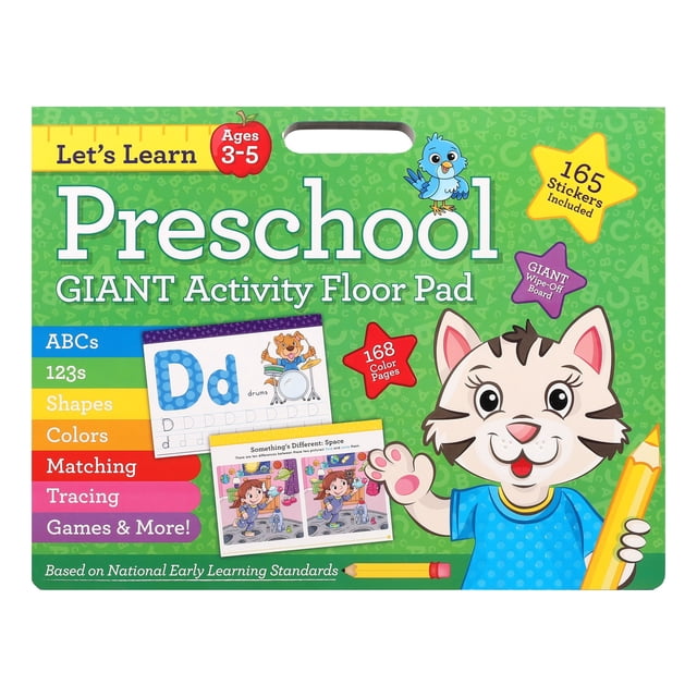 Sam's Exclusive - Let's Learn Preschool Floor Pad, Paperback