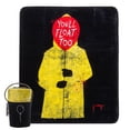 thumbnail image 2 of Scary Movie Cloud Throw and Reusable Embroidered Fabric Bucket Set, 60" x 70", 2 of 8