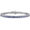 thumbnail image 1 of Tanzanite Tennis Bracelet in Sterling Silver, 1 of 1