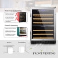thumbnail image 15 of Lanbo 24 Inch 51 Bottle Wine Cooler Fridge, 15 of 15