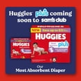 thumbnail image 4 of Huggies Little Movers Baby Diapers, Sizes 3-8, 4 of 16