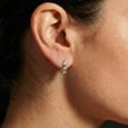 thumbnail image 6 of 2.00 CT.T.W. Lab Created Diamond Hoop Earrings in 14K Gold, 6 of 7