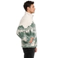 thumbnail image 3 of State Of Mine Men’s Sherpa Quarter Zip Pullover, 3 of 8