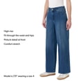 thumbnail image 6 of Sam Edelman Women's Pintuck Wide Leg Jean, 6 of 9