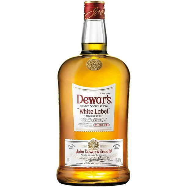 ※バラ売可Dewar's White Label ウイスキーオールド　3本セット Dewar's White Label Blended Scotch Whisky, 1.75 L - Samsclub.com