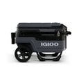 thumbnail image 1 of Igloo 70 QT Trailmate Journey Wheeled Cooler, Carbonite Gray, 1 of 16