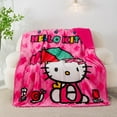 thumbnail image 2 of Hello Kitty "Rainy Day Kitty" 50" x 60" Cloud Faux Fur Throw, 2 of 5