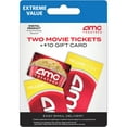 thumbnail image 1 of 2 AMC Yellow Tickets + $10 Code Email Delivery, 1 of 1