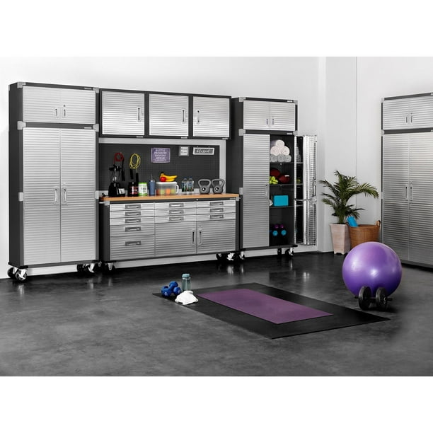 Seville Classics UltraHD Cabinet Stacker, 36” W x 18” D x 18.5” H
