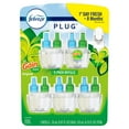 thumbnail image 1 of Febreze Plugs Air Freshener Refills, Mediterranean Lavender + Downy April Fresh, 5 refills, 1 of 7