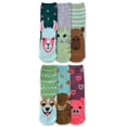 thumbnail image 2 of Character Women's 6-Pack Cozy Quarter Cut Socks, 2 of 7