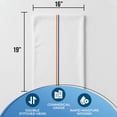 thumbnail image 4 of Simpli-Magic Multi-Purpose Terry Towels 60-Pack, 15" x 18" Quick Dry White – Auto Cleaning and Detailing, Bar Towels, Shop & Household Use, 4 of 8