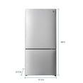 thumbnail image 3 of Kenmore 17.8 cu. ft. Bottom Mount Refrigerator w/ Ice Maker, 3 of 10