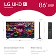 thumbnail image 3 of LG 86" Class UA7700 Series 4K UHD Smart TV, 3 of 14