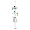 thumbnail image 1 of simplehuman Tension Pole Shower Caddy, extends 5ft - 8ft, 1 of 5