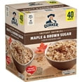 thumbnail image 1 of Quaker Instant Oatmeal, Maple Brown Sugar, 1.51 oz., 40 pk., 1 of 9