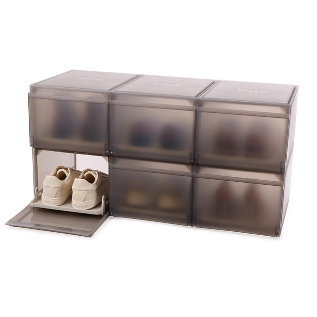 Joseph Joseph ShoeCase Premium Shoe Storage Boxes, 6 Pack
