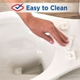 thumbnail image 7 of Clorox Antimicrobial Elongated Stay Fresh Scented Plastic Toilet Seat Value Pack, 7 of 8