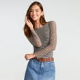 thumbnail image 5 of Edited by Hunter McGrady Women's Long Sleeve Bodysuit, 5 of 11