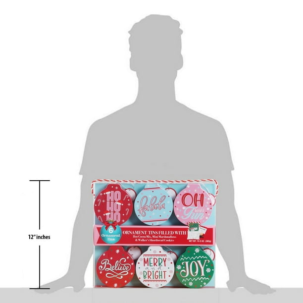 Holiday Hot Cocoa Ornament Tins, 6 ct. - Samsclub.com