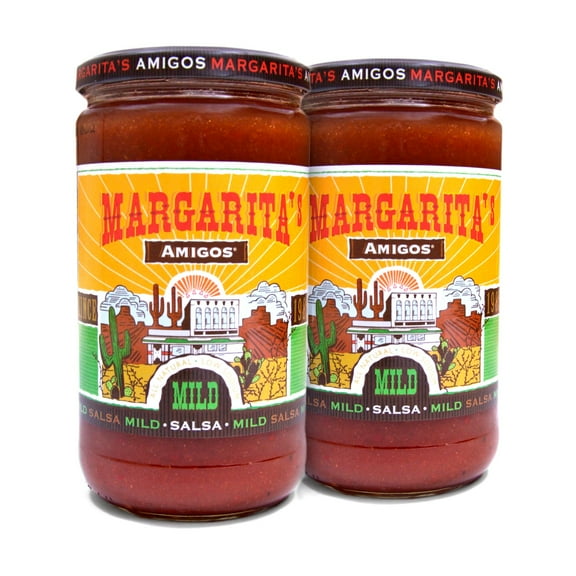 Margarita's Amigos Mild Salsa, 24 oz. jar, 2 pk.