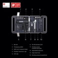 thumbnail image 9 of HOTO Cordless Brushless Drill Tool Set with LED Display, Variable Speed Drill & Home Repair Kit, 9 of 9