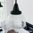 thumbnail image 1 of Hunter Cypress Grove with Clear Holophane Glass 1 Light Pendant Ceiling Light Fixture, 1 of 8
