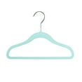 thumbnail image 1 of Member's Mark Heavy Duty Kids Velvet Hangers, Assorted Colors - 30 Pack, 1 of 6