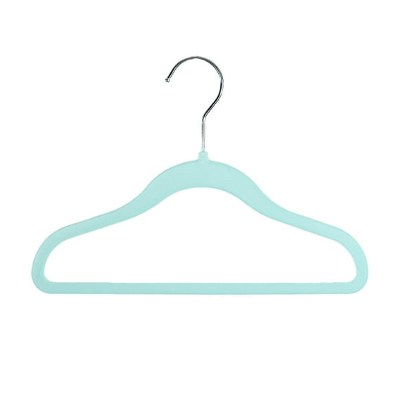 Member's Mark Heavy Duty Kids Velvet Hangers, Assorted Colors - 30 Pack