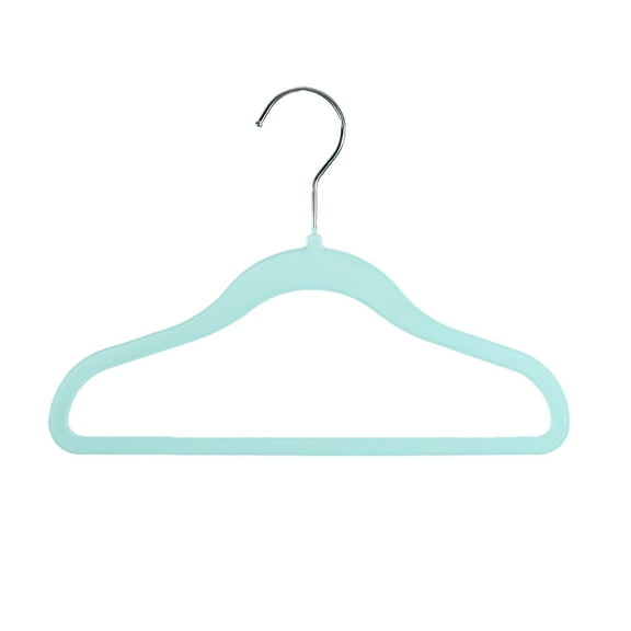 Member's Mark Heavy Duty Kids Velvet Hangers, Assorted Colors - 30 Pack