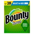 thumbnail image 1 of Bounty Select-A-Size 2-Ply Paper Towels 12 rolls, 105 sheets/roll, 1 of 10