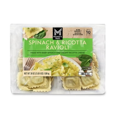 Member's Mark Spinach and Ricotta Ravioli 19 oz., 2 pk.