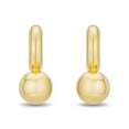 thumbnail image 2 of Neuhardt Ball Huggie Hoop Earrings in 18K Gold Vermeil, 2 of 7
