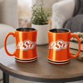 thumbnail image 4 of Logo Brands Oklahoma State Cowboys 14oz Relief Mug Set, 4 of 4