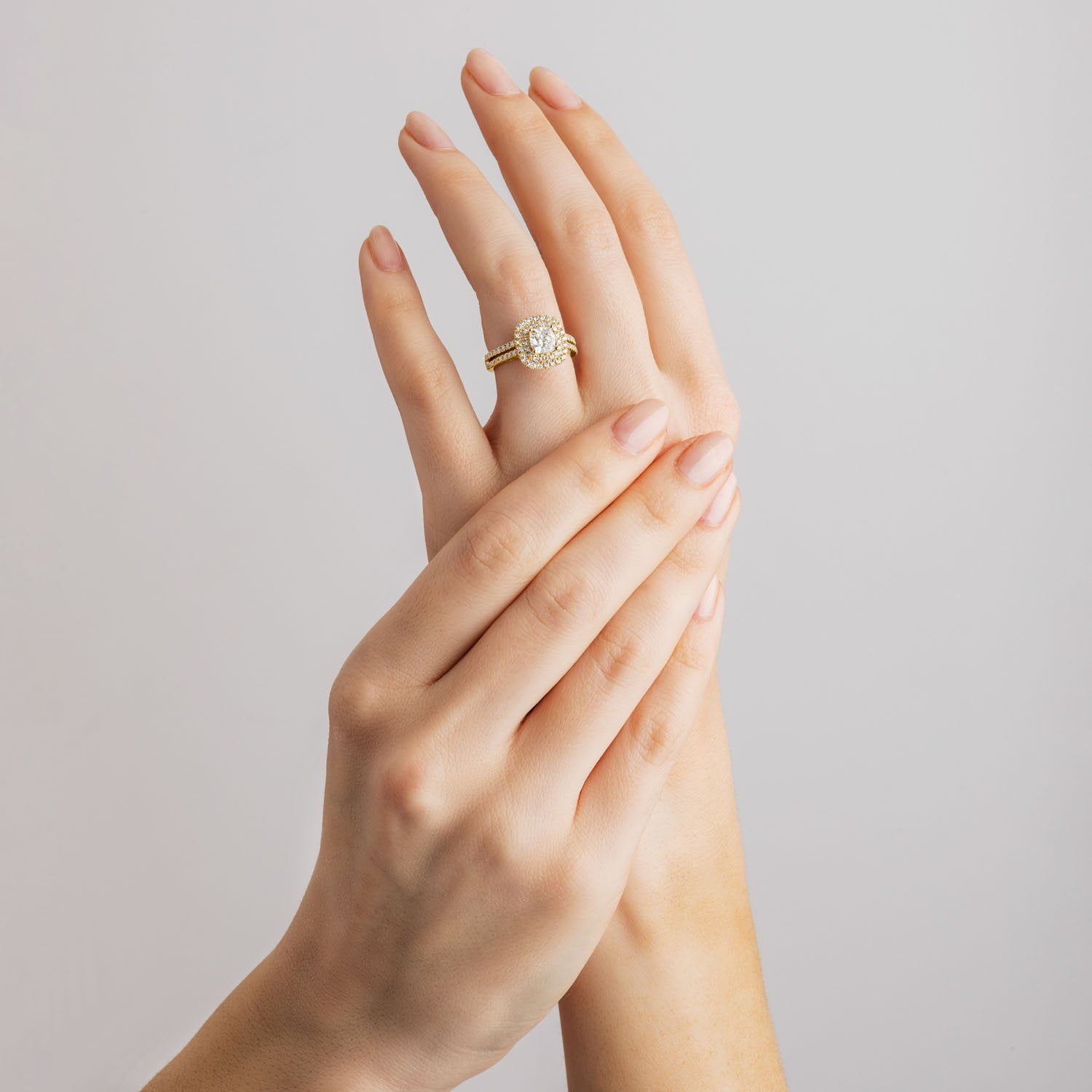 Cushion Cut Diamond Ring