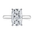 thumbnail image 3 of Lab Created Elongated Cushion Cut Diamond Ring in 18K Gold, 3 of 5