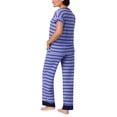 thumbnail image 4 of Nautica 2-Piece Short Sleeve Top and Pant PJ Set, 4 of 7