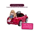 thumbnail image 6 of American Girl Power Wheels 12V Pink Sports Car Ride-On with Doll Seat, 6 of 11