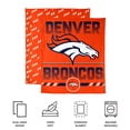 thumbnail image 6 of Logo Brands Denver Broncos 60"x70" Super Plush Blanket, 6 of 7