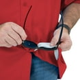 thumbnail image 4 of OFFLINE Habit Men's UPF 40+ UV Protection Short-Sleeve Fishing Shirt, 4 of 6